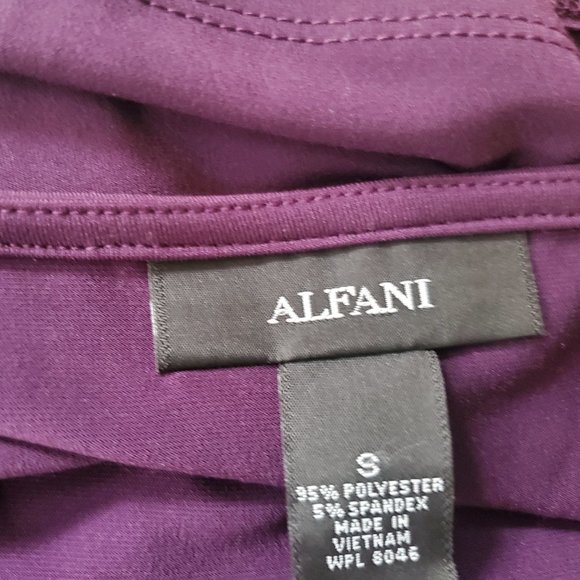 ALFANI RAW HEM LAYERED TUNIC TOP - Picture 6 of 6